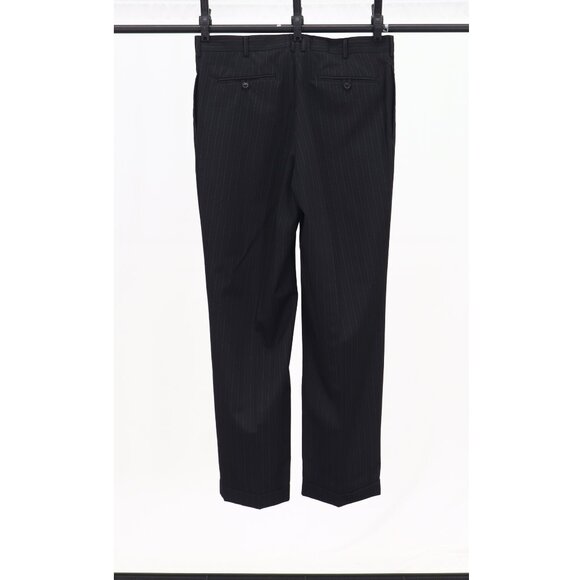 Sean John 44L 36x30 Black Full Suit 2-Button Stripe R623 - Picture 15 of 15